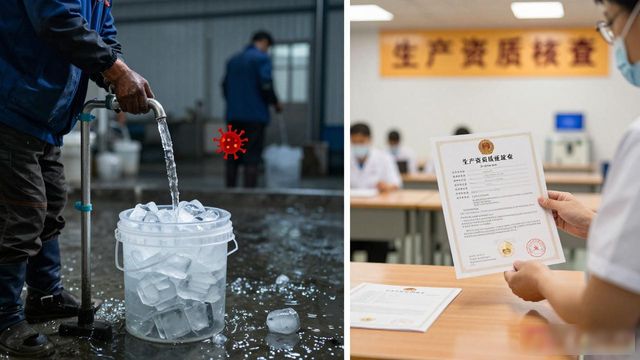 食用冰产能配送考察_重庆渝中食用冰生产厂家_食用冰生产资质要求